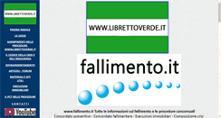 Desktop Screenshot of fallimento.it