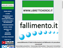 Tablet Screenshot of fallimento.it